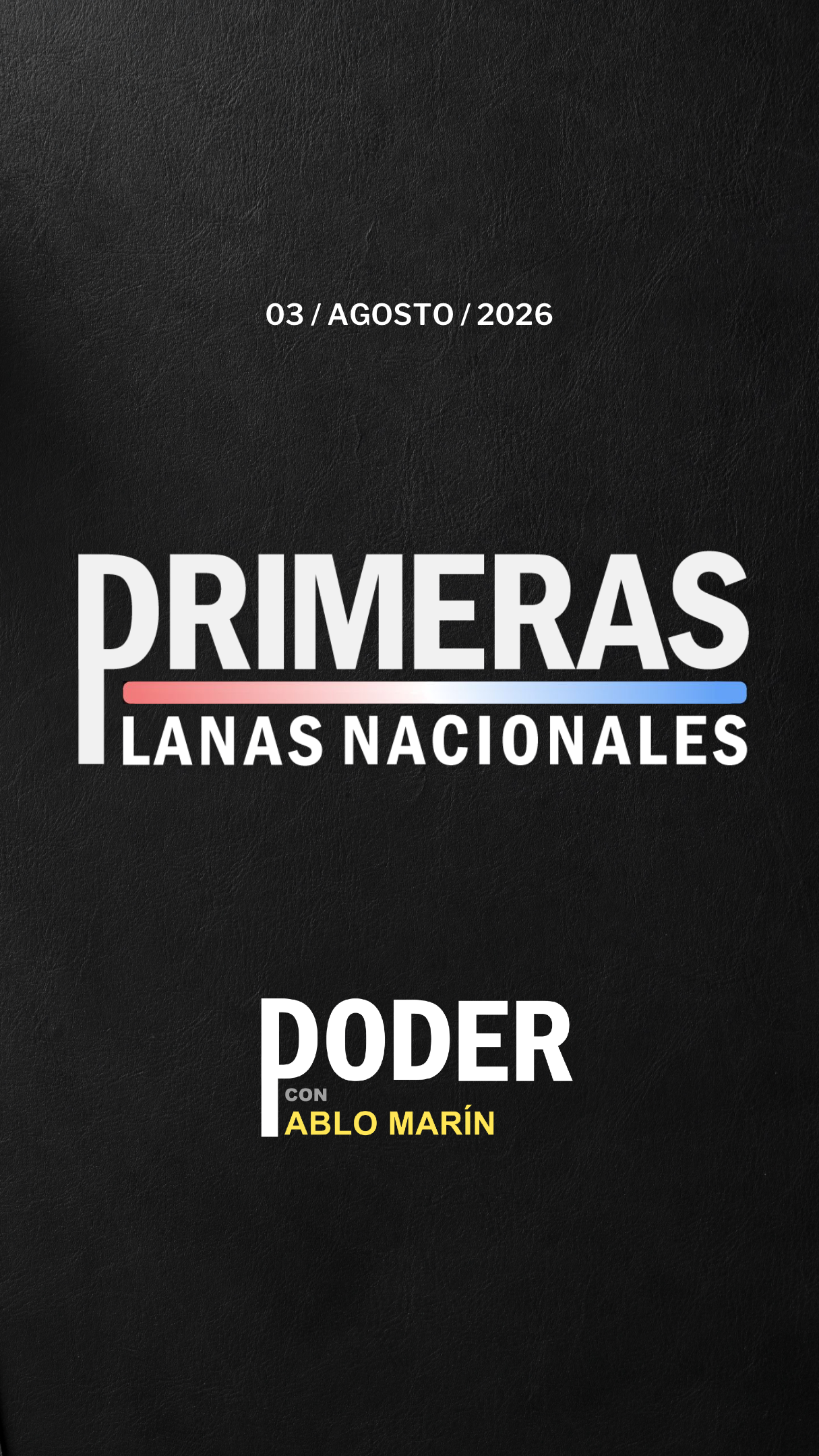 Portada edición 3 / AGOSTO / 2026